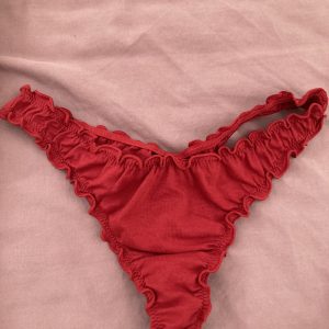 Liderlig, rød g-string