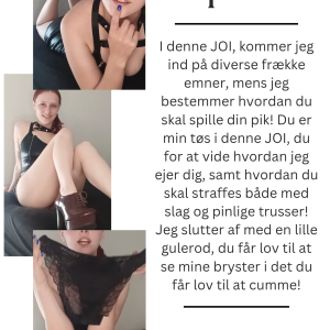Ny! Tøset JOI pt.2