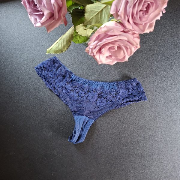 Blå g-string