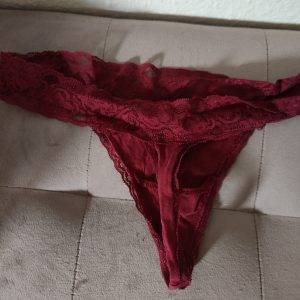 Røde blonde trusser