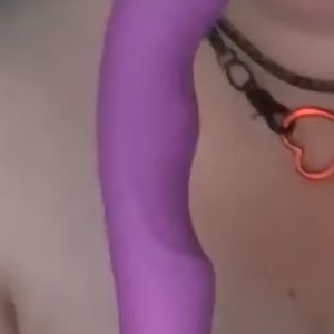 Blowjob video på min dildo