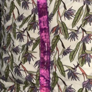 God lang pink dobbelt dildo
