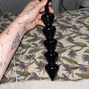 Stor sort anal modhage legetøj