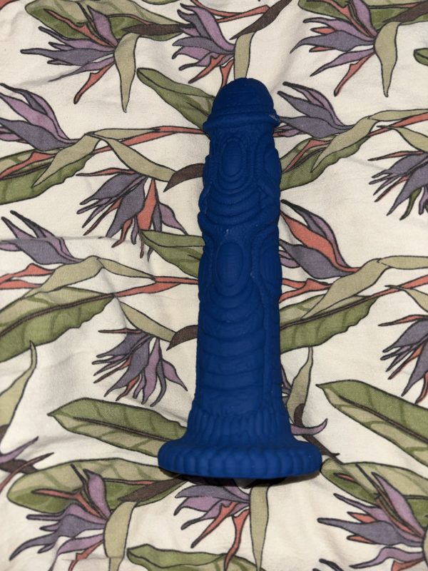 Hyggelig blå fantasy dildo