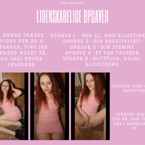 Lidenskabelige opgaver