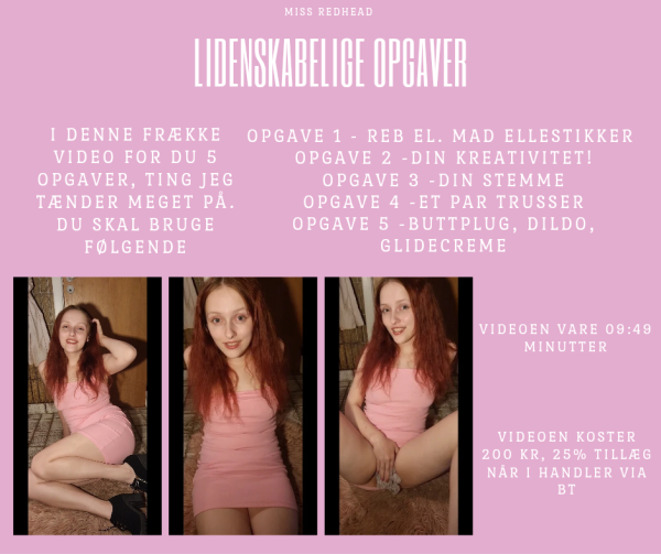 Lidenskabelige opgaver