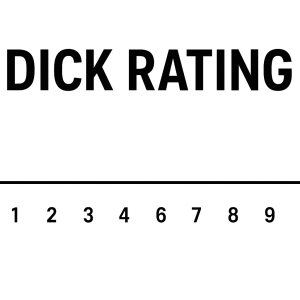 Dick rating