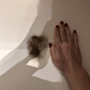 Frisk barberet kønshår