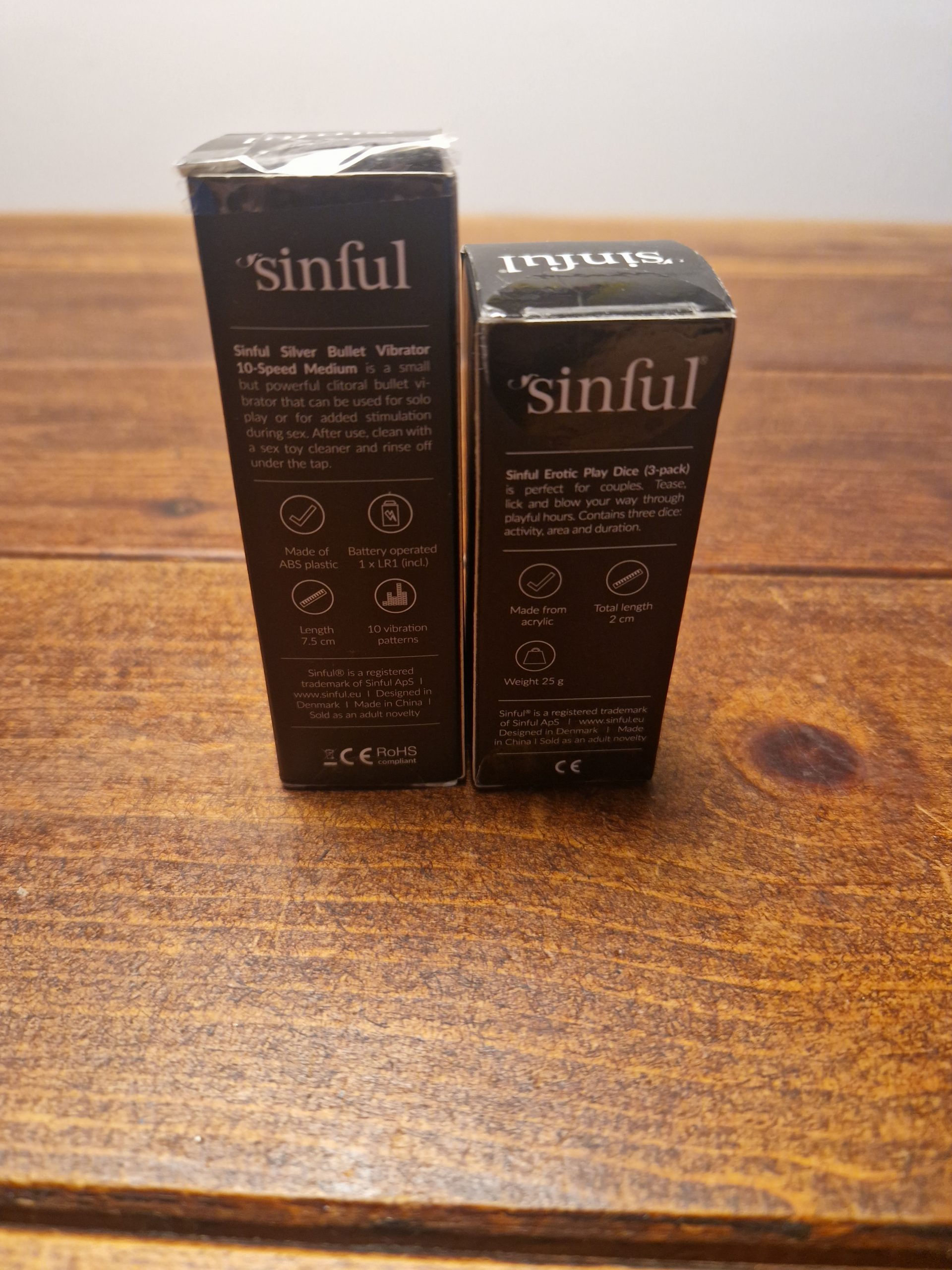 Vibrator og terninger