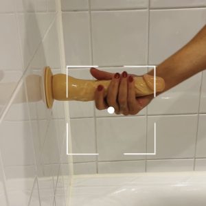 Leg med dildo