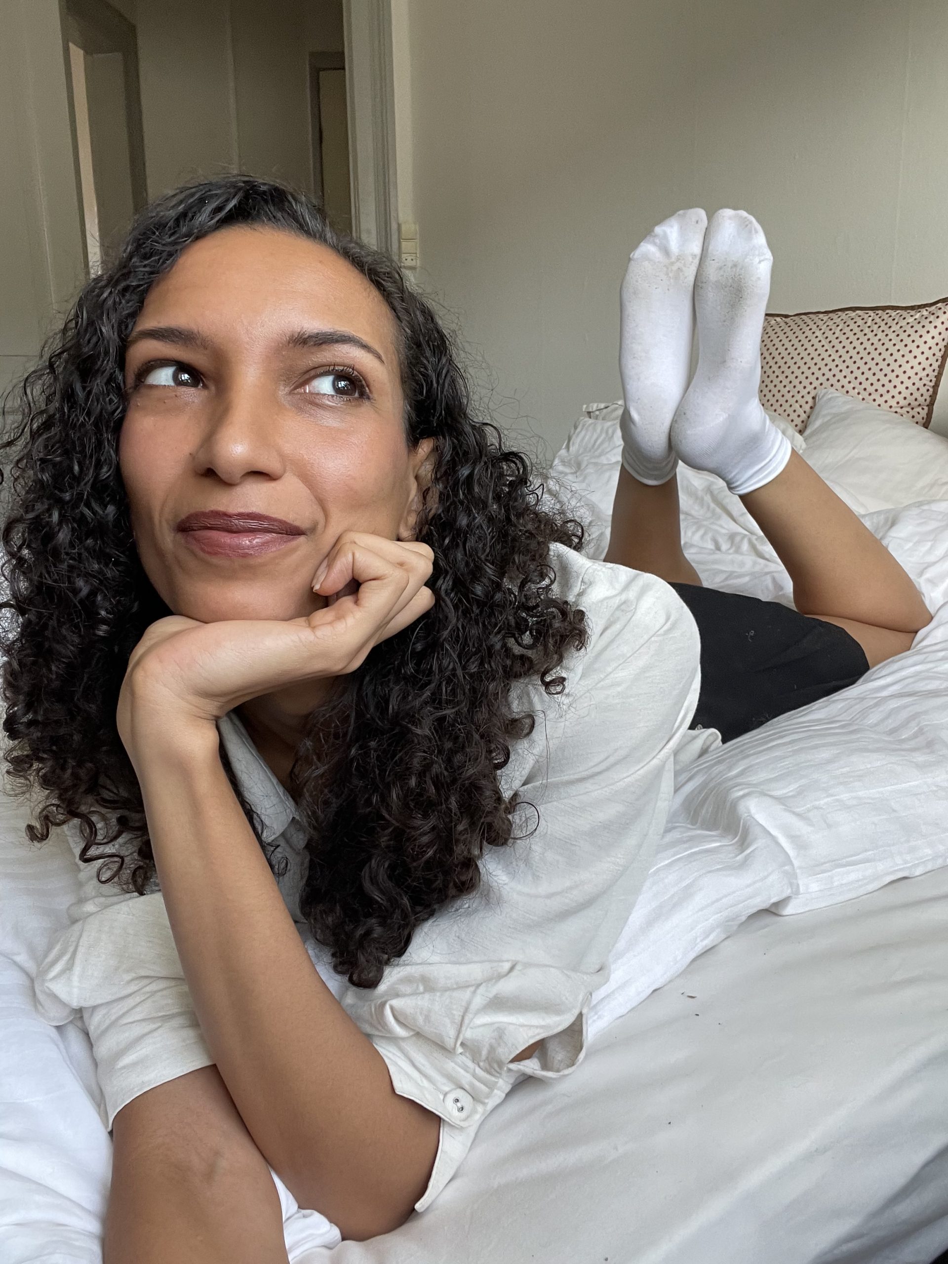 Hvide Brugte Strømper ️