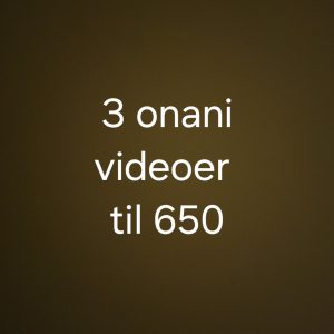 3 onani videoer