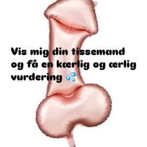 Ærlig og rationelt vurdering af din tissemand!