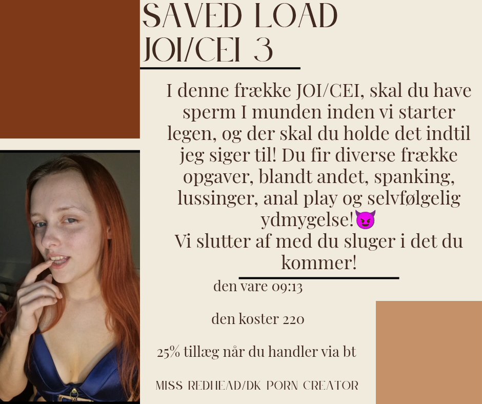 NY! Saved load JOI/CEI 3