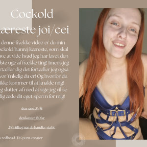 NY! Cockold kæreste JOI/CEI