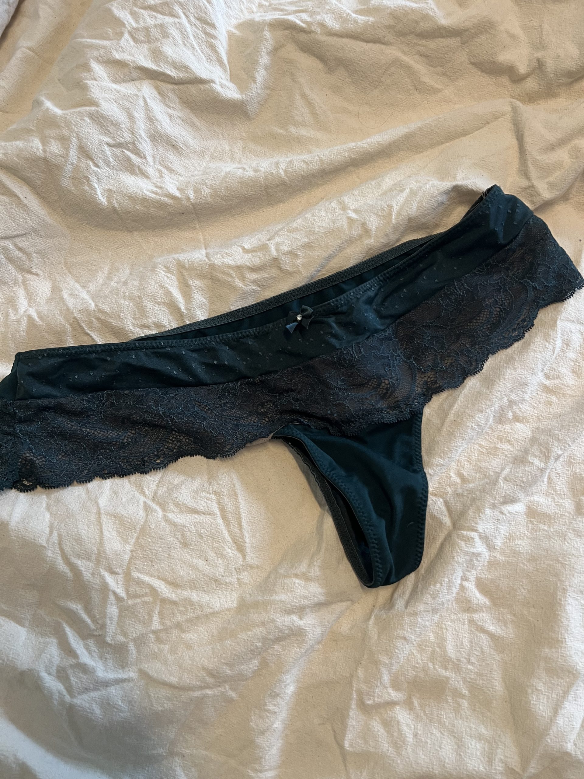 Mørkegrønne trusser