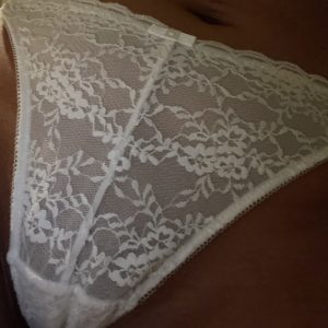 Saftigt blonde g-strang