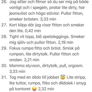 - Deal på mina 7 nyaste solo videos