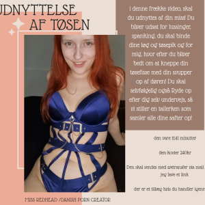 Ny! Udnyttelse af tøsen