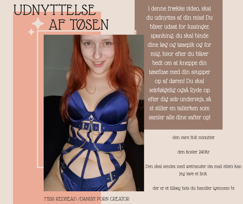 Ny! Udnyttelse af tøsen