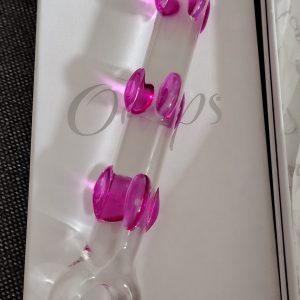 Använd dildo i glas