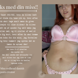 Ny video! Kiks med miss