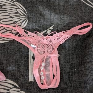 Sexiga rosa string använda