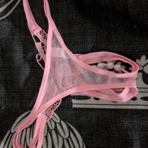 Sexiga rosa string använda