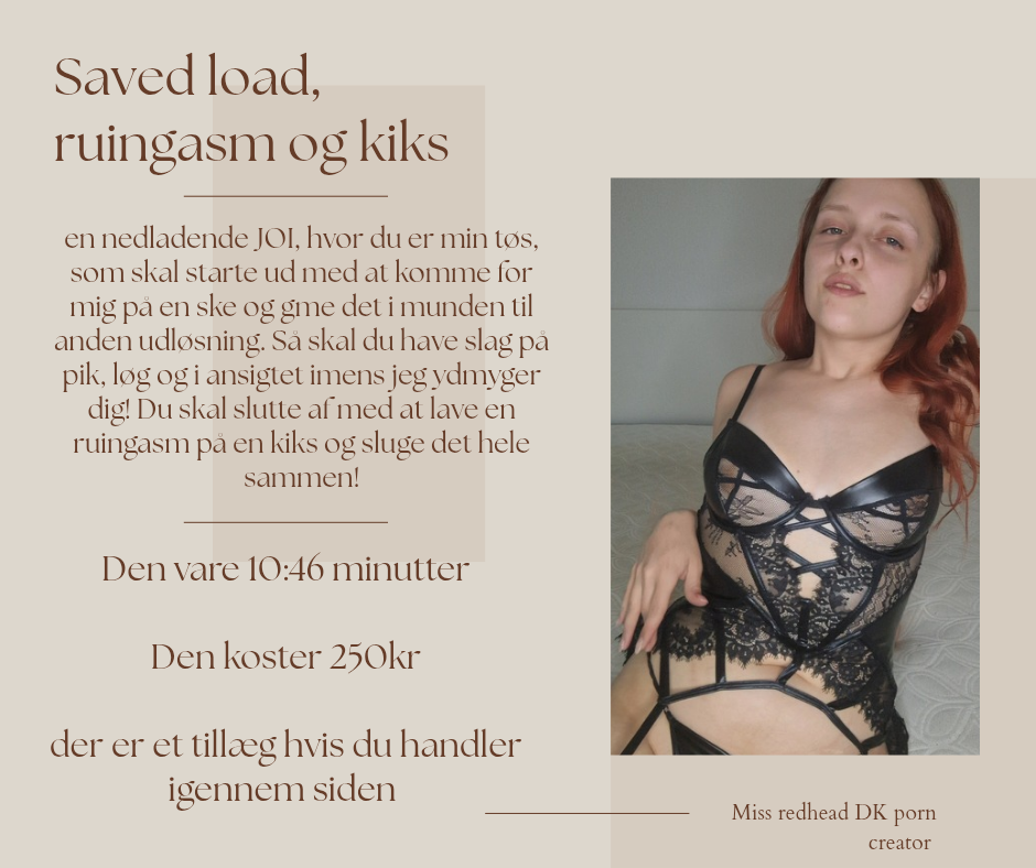 Saved load, ruingasm og kiks