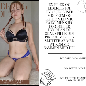Ny video! Liderlig joi 2