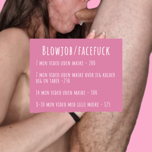 Blowjob & facefuck