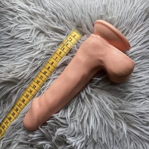 Brugt silikone dildo