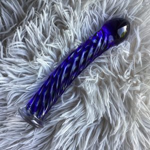 Brugt glas dildo