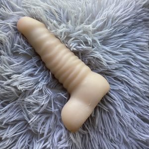 Brugt silikone dildo