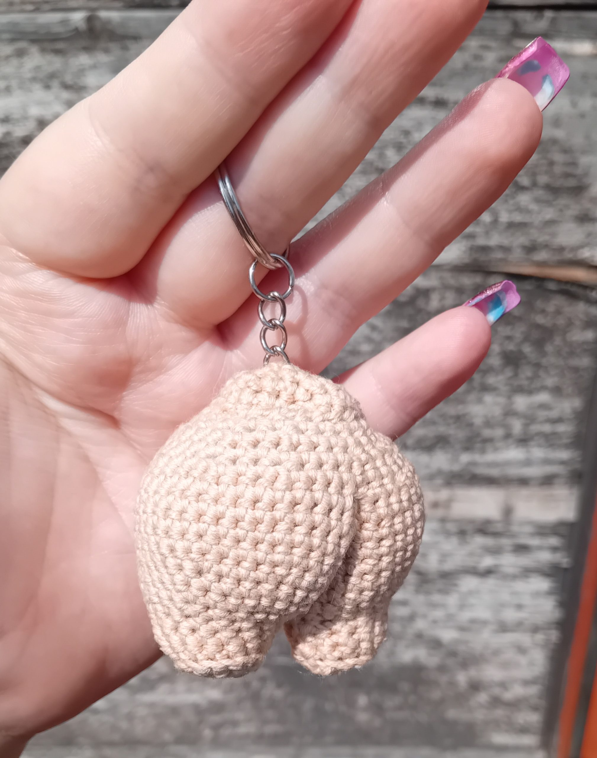 Big butt nøglering