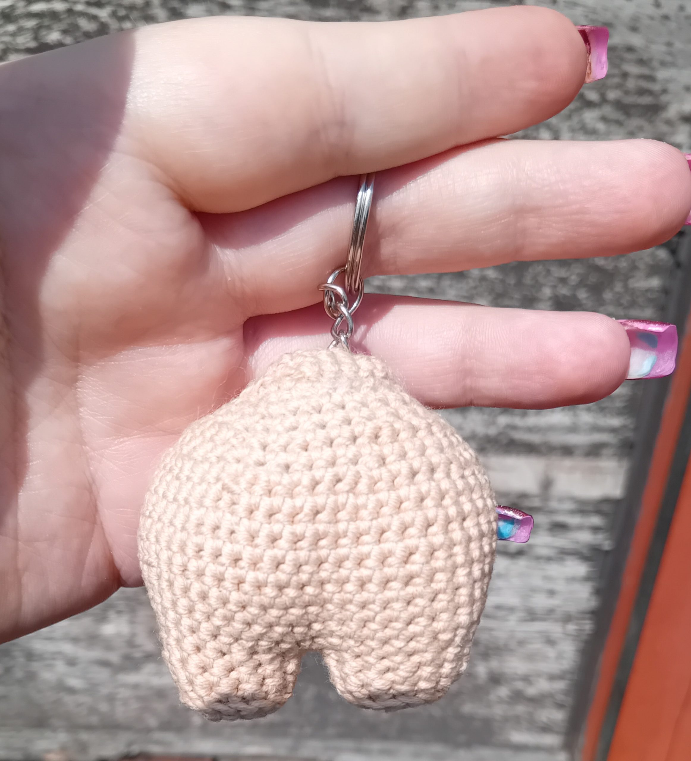 Big butt nøglering