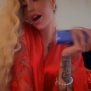 Rød Lingeri Solo Dildo Pakke