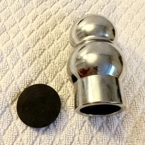 Brugt tunnel plug i rustfri stål