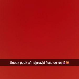 Højgravid fisse og røv