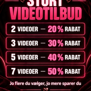 Tilbud resten af måneden!